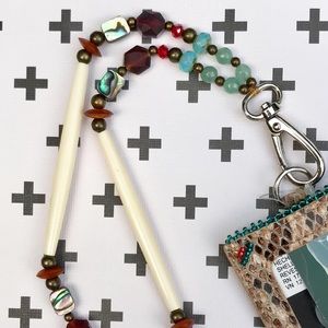 Jewelry - Native American Beaded ID Lanyard Jewelry - Native American Beaded ID Lanyard